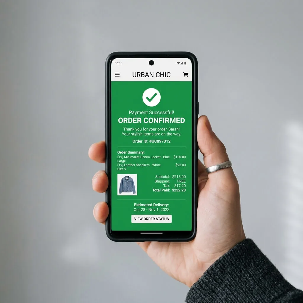 Giao diện website tối ưu tỷ lệ chuyển đổi