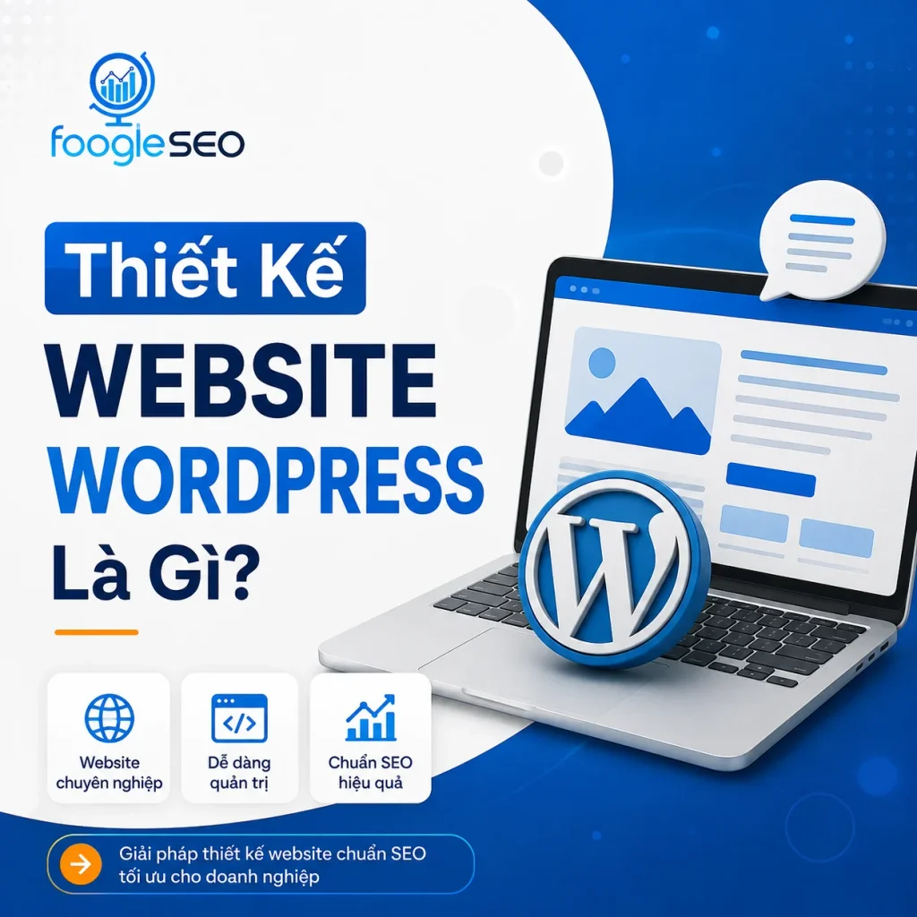 Thiết kế website WordPress là gì với giao diện website chuyên nghiệp, dễ quản trị và chuẩn SEO.